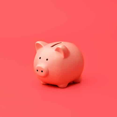 Photo of a piggy bank